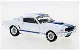 FORD MUSTANG SHELBY GT 350 1965 WHITE /  BLUE