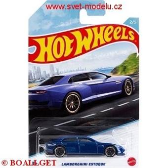 AUTÍČKO HOTWHEELS LUXURY SEDAN LAMBORGHINI ESTOQUE BLUE