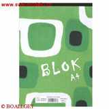 Blok 14055 eko - A4 čtverečkovaný,  50 listů