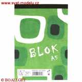 Blok 15055 eko - A5 čtverečkovaný,  50 listů