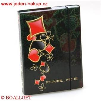 ŠKOLNÍ DESKY BOX A4 s gumičkou Royal Ace