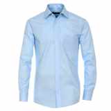 Pánská košile Casa Moda Comfort Fit azurově modrá dlouhý rukáv vel.  48 - 56 (3XL - 7XL)