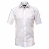 Pánská košile Casa Moda Comfort Fit bílá krátký rukáv vel.  49 - 56 (4XL - 7XL)