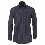 Pánská košile Casa Moda Comfort Fit flanelová modrá vel.  6XL - 7XL (53 - 56)