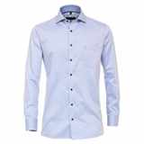 Pánská košile Casa Moda Comfort Fit modrá dlouhý rukáv vel.  50 - 56 (4XL - 7XL)