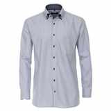 Pánská košile Casa Moda Comfort Fit Premium modrý proužek dlouhý rukáv vel.  48 - 56 (3XL - 7XL)