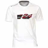Pánské tričko Casa Moda RACING COLLECTION 3XL - 6XL krátký rukáv bílá