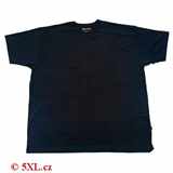 Pánské tričko Kamro černé krátký rukáv  7XL - 10XL  15189/ 668