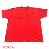 Pánské tričko Kamro červené krátký rukáv  7XL - 10XL  15234/668