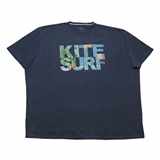 Pánské tričko KITARO s tiskem 7XL - 8XL krátký rukáv tmavě modré