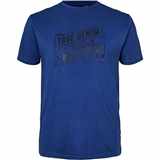 Pánské tričko REPLIKA JEANS tmavě modré s potiskem TRUE DENIM BELIEVER  4XL - 10XL krátký rukáv