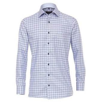 Pánská košile Casa Moda Comfort Fit módní vzor dlouhý rukáv vel. 50 - 56 (4XL - 7XL)