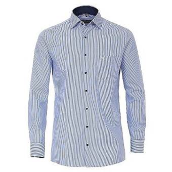 Pánská košile Casa Moda Kent Comfort Fit dlouhý rukáv s proužkem vel. 50 - 56 (4XL - 7XL)