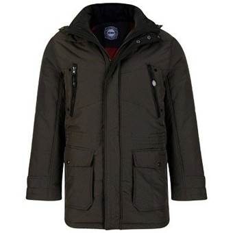 Pánská zimní bunda černá 6XL - 8XL ( UK: 8XL -10XL )