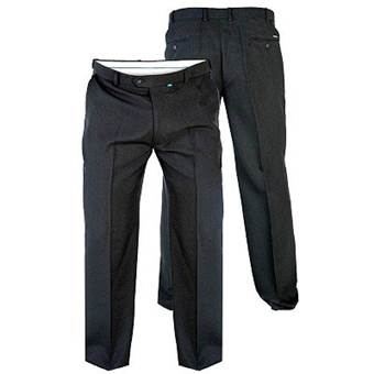 Pánské společenské kalhoty černé 5XL - 8XL