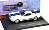 ROUTE 66 SHELBY GT350 1965 WHITE /  BLUE