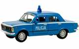 FIAT 125p MILICJA BLUE