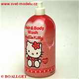Hello Kitty 1 l - 2v1 sprchový gel +  šampon pro děti