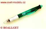 Kuličkové pero 4-barevné plast