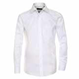 Pánská košile Casa Moda Comfort Fit bílá dlouhý rukáv vel.  48 - 56 (4XL - 7XL)