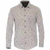 Pánská košile Casa Moda Kent Casual Fit modní tisk  dlouhý rukáv vel.  3XL - 7XL (48 - 56)