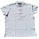 Pánská polokošile - tričko s líímečkem ADAMO krátký rukáv bílá
