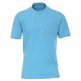 Pánské tričko Casa Moda 3XL - 7XL krátký rukáv světle modrá