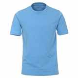 Pánské tričko Casa Moda 3XL - 7XL krátký rukáv světle modré
