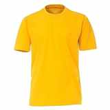 Pánské tričko Casa Moda 3XL - 7XL krátký rukáv žlutá