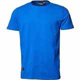 Pánské tričko elastické stretch NORTH 56°4 modré s černým zdobeným lemem  3XL - 5XL krátký rukáv