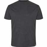 Pánské tričko NORTH 56°4 tmavě šedé kulatý výstřih krátký rukáv