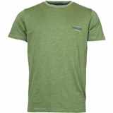 Pánské tričko NORTH 56°4 tmavě zelené  3XL - 8XL krátký rukáv