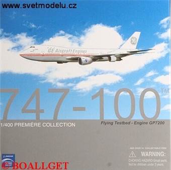 BOEING 747-100 GP AIRCRAFT ENGINES FLYING TESTBED - EMGINE GP7200