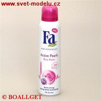 Fa spray Rosse Fresh Active Pearls anti-perspirant 150 ml
