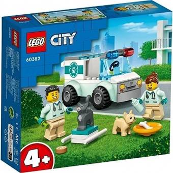 LEGO CITY 60382 VETERINÁRNÍ SANITKA