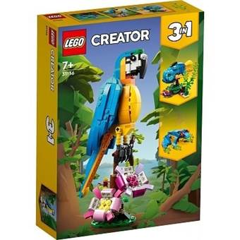 LEGO CREATOR 31136 PAPOUŠEK 3 v 1