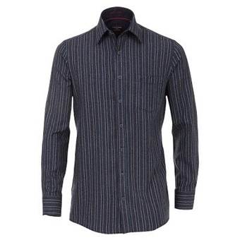Pánská košile Casa Moda Comfort Fit flanelová modrá vel. 6XL - 7XL (53 - 56)