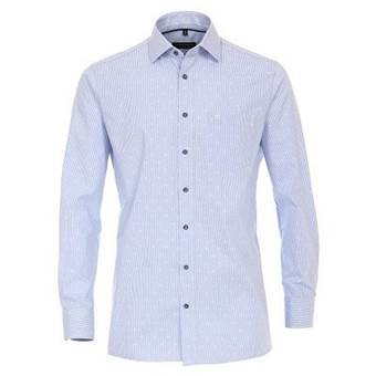 Pánská košile Casa Moda Fit modrá dlouhý rukáv vel. 50 - 56