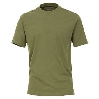Pánské tričko Casa Moda 3XL - 7XL krátký rukáv zelená