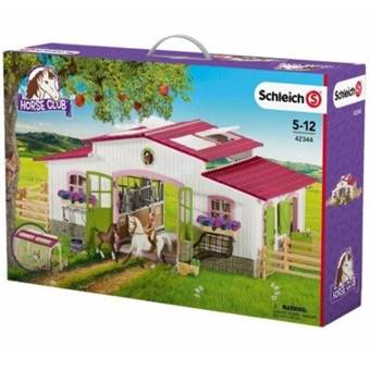 SCHLEICH 42344 STÁJ S KOŇMI