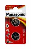 Baterie Panasonic CR2032,  DL2032,  BR2032,  LM2032,  KCR2032,  KL2032,  SB-T15,  SR302,  3V,  blistr 2 ks