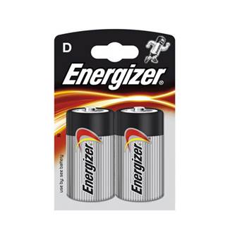 Baterie Energizer Alkaline Power D, LR20, velké mono, AM1, XL, BA3030, MN1300, 813, E95, LR20N, 13A, 1,5V, blistr 2 ks