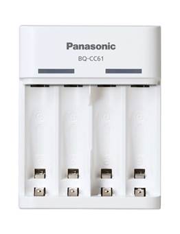 Panasonic BQ-CC61 USB nabíječka akumulátorů, EKO, bez baterií