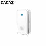 CACAZI FA28 - 1x samostatné přídavné bezbateriové tlačítko - bílé