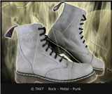 Boty 8 direk steady grey šedé montana nízká podrážka