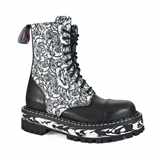 Boty Steadys 10 dírek - Růže - černé