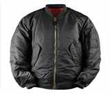 Bunda Flek US MA1 - Černá