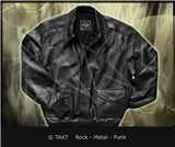 Bunda Kožená letecká Černá