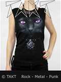 Dámské tričko bez rukávu Black Cat - Spiral Direct