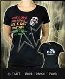 Dámské tričko Bob Marley - One Love One Heart